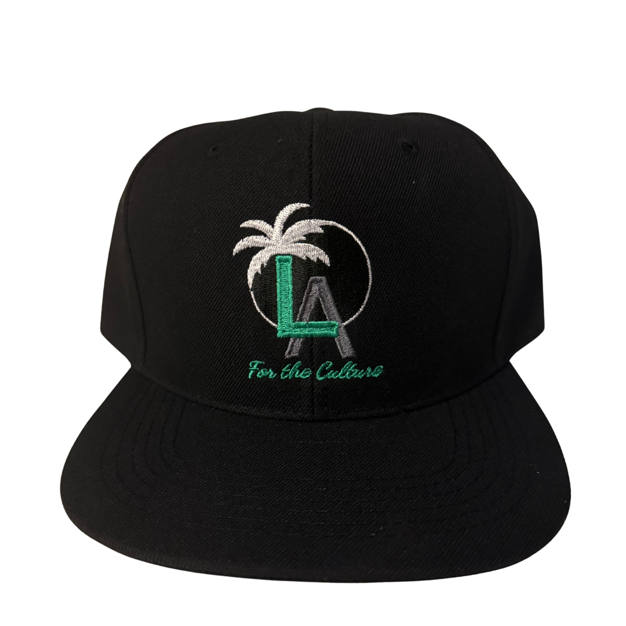LA for the Culture Logo Black Signature Snapback (One Size Fits All)
