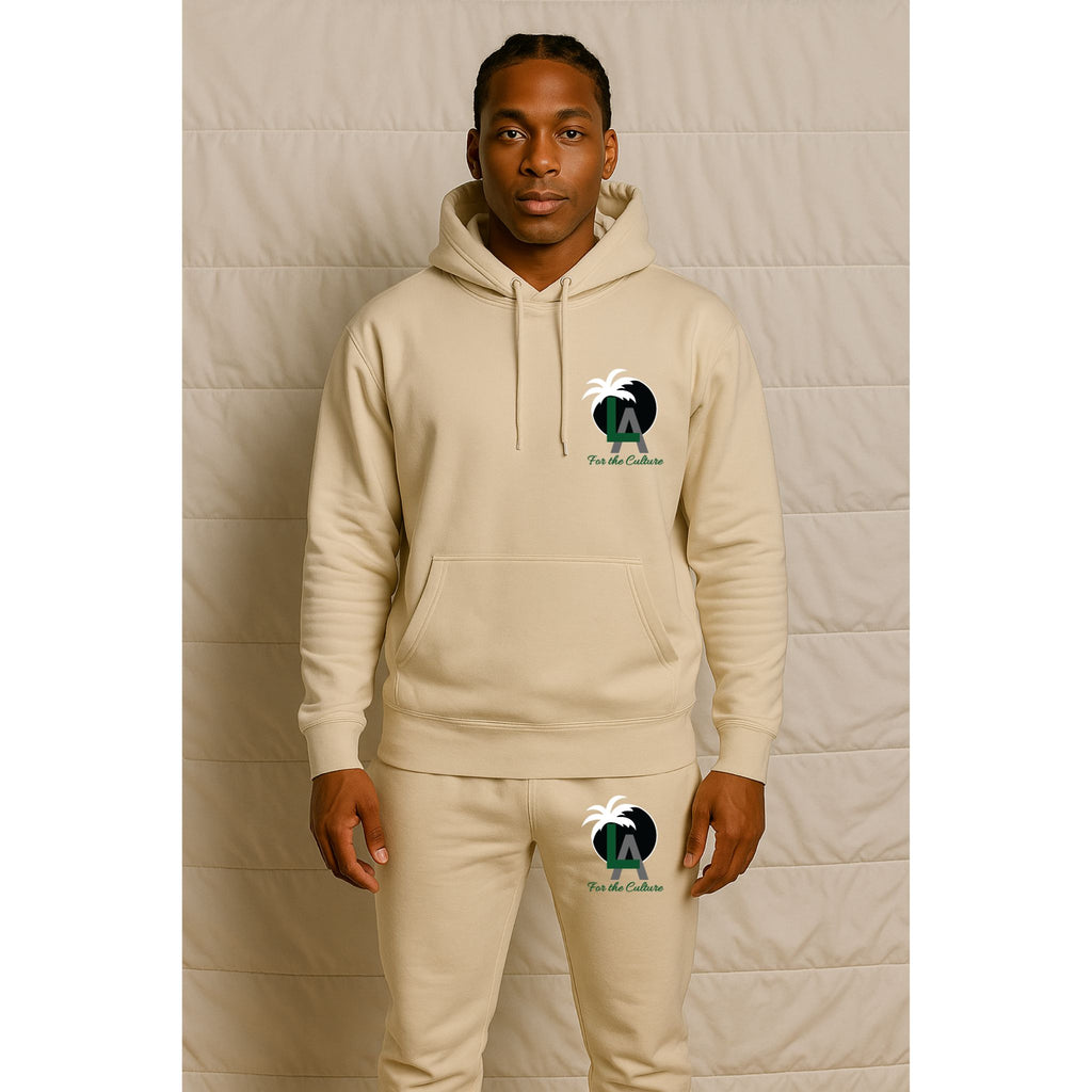 LA for the Culture Embroidered 2-Piece Sweatsuit – Unisex Set (Hoodie & Sweatpants)